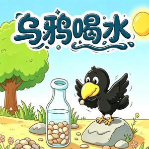 乌鸦喝水